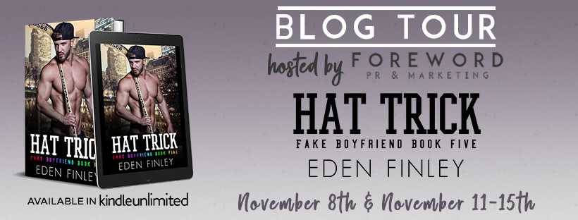 Hat Trick Blog Tour Page Banner